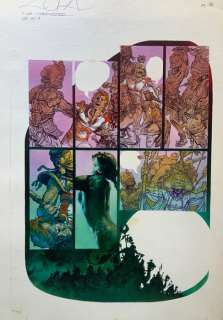 Fernández, Fernando - 1 Original colour page - Zora y los Hibernautas - 1980 | Catawiki