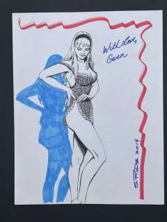 Steve Rude - 1 Original colour drawing - Gwen Stacy (Spider - Women) - With Love, Gwen - 2014 | Catawiki