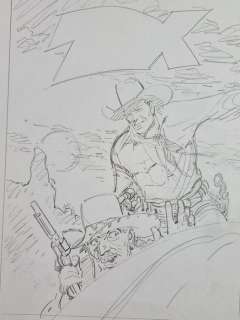 Ticci, Giovanni - 1 Original preliminary drawing - Tex - La Grande Vallata - 2014 | Catawiki