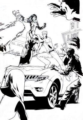 Gene Ha | Gene Ha -Starborn #2 Variant Cover B | Panel Punk Comics Originals