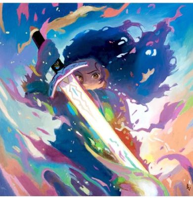 Demon Slayer: Giyu Tomioka - 10x10 Hand-Painted Original Art by V Borysova w/COA | eBay US (Buy It Now)