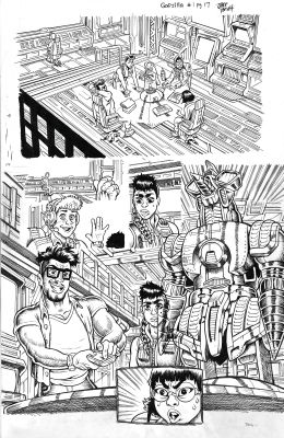 Jake Smith | Godzilla: War For Humanity - #1 Page 17 | Kinetic Collectibles