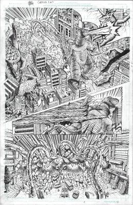 Jake Smith | Godzilla: War For Humanity - #4 Page 3 | Kinetic Collectibles