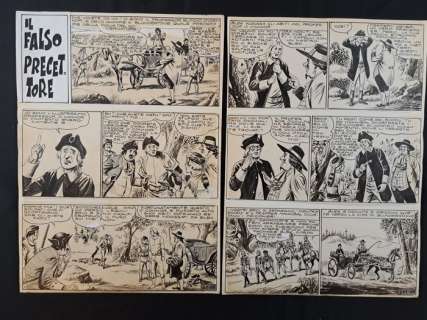 EsseGesse - 2 Original page - Grande Blek - Il Falso Precettore - 1960 | Catawiki