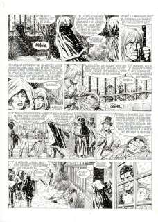 Mitton, Jean-Yves - 1 Original page - Les Survivants de L’Atlantique T3 - L’Île de la liberté - 1993 | Catawiki