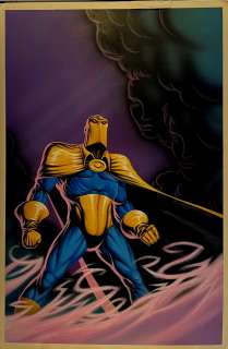 Shawn McManus - Doctor Fate #1 Huge Painted Cover (Sold Live on ‘Dueling Dealers of Comic Art #115 Podcast on 4-12-2023 Watch It Here!