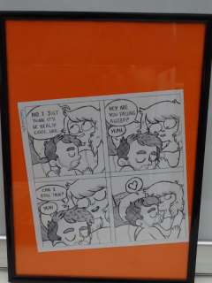 SARAH GRALEY: Black and white - Framed and Glazed Original Satirical Cartoon Artwork | Excalibur Auctions