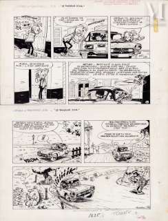 Fournier (Jean-Claude), Franquin | Spirou et Fantasio | Millon