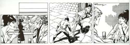 Romero, Enric Badia - 1 Bande originale - Modesty Blaise - Strip #10180 - Last adventure ! - 2001 | Catawiki