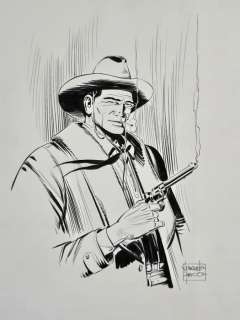 Fernando Fusco - 1 Original drawing - Tex - Illustrazione originale Tex Firmata | Catawiki