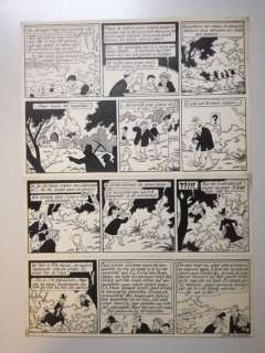 De Moor, Bob - 1 Original page - Snoe en Snolleke - De Schat Van Baekelandt - 1952 | Catawiki