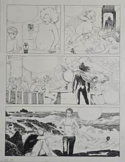 Tavola originale Milo Manara – L’Odissea di Giuseppe Bergman – Vol 9 Tavola 28