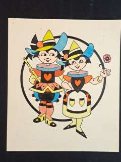 Rubino, Antonio - 1 Original colour drawing - Coretta e Core per Tic e Tac | Catawiki