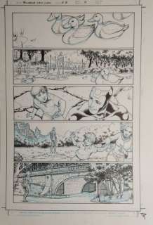 Francis Portela (pencil and inks) - 1 Original page - Wolverine First Class #18, page 14 | Catawiki