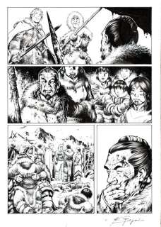 Gregorini, Gianluigi - 2 Original page - Dragonero #52 - "Silenzio bianco" - 2017 | Catawiki