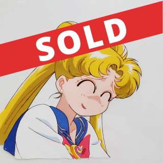 SAILOR MOON Usagi Tsukino comical anime cel & douga