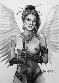 Martin RR - 1 Original drawing - Pleyades Series - Ariel - 2024 | Catawiki