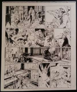 Boucq, François | original plate (p.29)  - Bouncer volume 4 | Catawiki