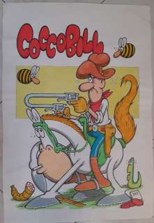 Jacovitti, Benito / Studio Soldatino - 1 Original colour drawing - Coccobill - 1980 | Catawiki