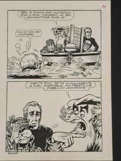 Magnus & Bunker - 1 Original page - Alan Ford - Una losca Vicenda | Catawiki