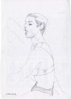 Liberatore, Tanino - 1 Original drawing - Portrait | Catawiki