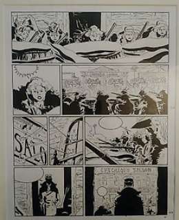 Pellejero, Ruben | original plate (p.66)  - Corto Maltese  - under the midnight sun | Catawiki