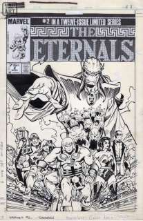 Walter Simonson - Eternals 2 Cover