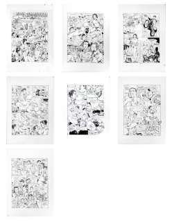 Caracuzzo, Giancarlo - 7 Original page - Nick Smanazza: Il panozzo con la mazza - (anni 1980) | Catawiki