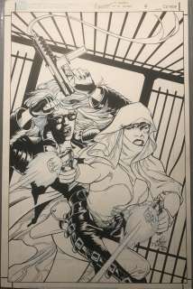 Tom Simmons Matt Haley - ++ awesome matt haley unused cover for ghost #4 - 1995 dark horse issue ghost #4