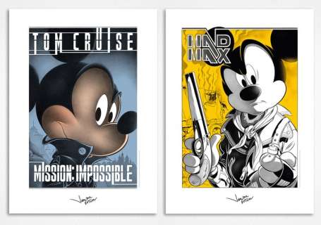 Jaume Esteve - Mickey Mouse Cinematic Crossovers: Mission Impossible & Mad Max