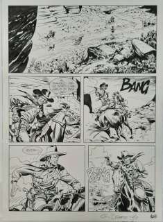 Bruzzo, Giovanni - 1 Original page - Tex - n. 592 | Catawiki