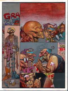 Simon Bisley - Judge Dredd Megazine - Heavy Metal Dredd: Rock on, Tommy Who? Issue 16 Page 1