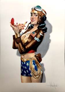 Fernando Vicente - Pin UpÂ Wonder Woman 2