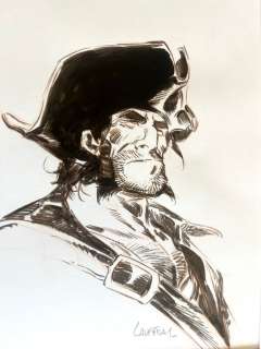Lauffray, Mathieu - 1 Original drawing - Long John Silver - 2024 | Catawiki