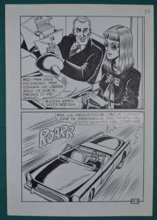 Magnus (Raviola, Roberto) - 1 Original page - Satanik - "Sovrapposizione" - 1970 | Catawiki