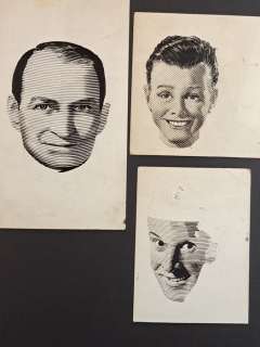 Thole, Karel - 3 Original drawing - Studi di espressioni | Catawiki