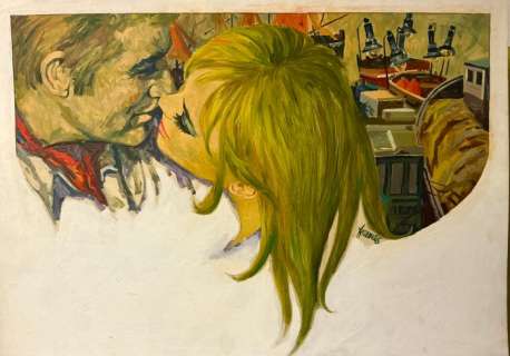 Fernández, Fernando - 1 Original cover - Romance Cover book - 1977 | Catawiki