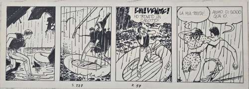 Manara, Milo - 1 Original page - Giuseppe Bergman - Tomo 3 | Catawiki