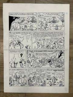 Walli - 1 Original page - Chlorophylle T12 - Les 3 mercenaires - 1987 | Catawiki