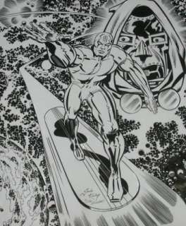 Sinnott, Joe - WHERE SOARS THE SILVER SURFER Illustration | ComicConnect