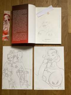 Baldazzini, Roberto - 2 Original preliminary drawing - Beba + album - 2013 | Catawiki