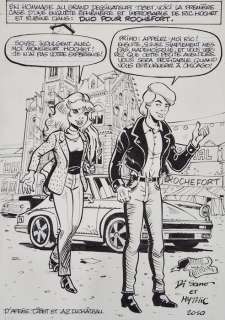 Di Sano, Bruno / Mythic - 1 Original page - Rubine et Ric Hochet | Catawiki