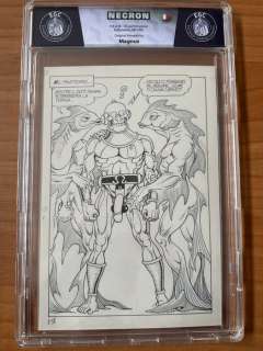Magnus - 1 Original page - Necron #8 - Glu uomini pesce - 1981 | Catawiki
