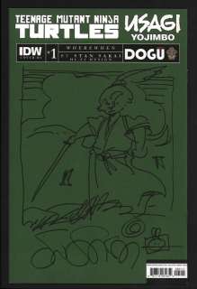 Stan Sakai | Tmnt/Usagi Yojimbo: Wherewhen #1 - Stan Sakai Sketch Cover | Anthony’s Comic Book Art