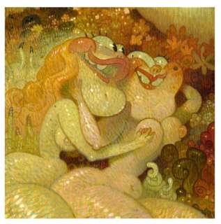 Dave Cooper - Four C Peinture réalisée en 2022