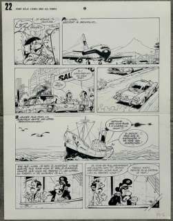 Seron, Pierre - 1 Original page - Les Petits Hommes T33 - page 22 - 20 mille Lieues sous les Terres - 1995 | Catawiki
