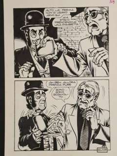 Magnus & Bunker - 1 Original page - Alan Ford - Una Losca Vicenda - 1974 | Catawiki