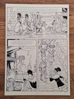 De Decker, Frodo - 1 Original page - Het verhaal van Vlaanderen - Pagina 115 uit Het verhaal van Vlaanderen – boek1 | Catawiki