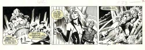 Romero, Enric Badia - 1 Original page - Axa - Strip #1988 - The Escapist - 1985 | Catawiki