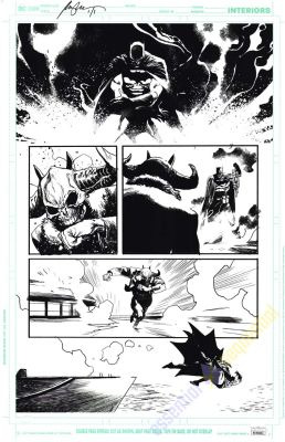Rafael Albuquerque | Batman: Detective Comics #1065: Gotham Nocturne Page 8 Artist Proof | Essential Sequential